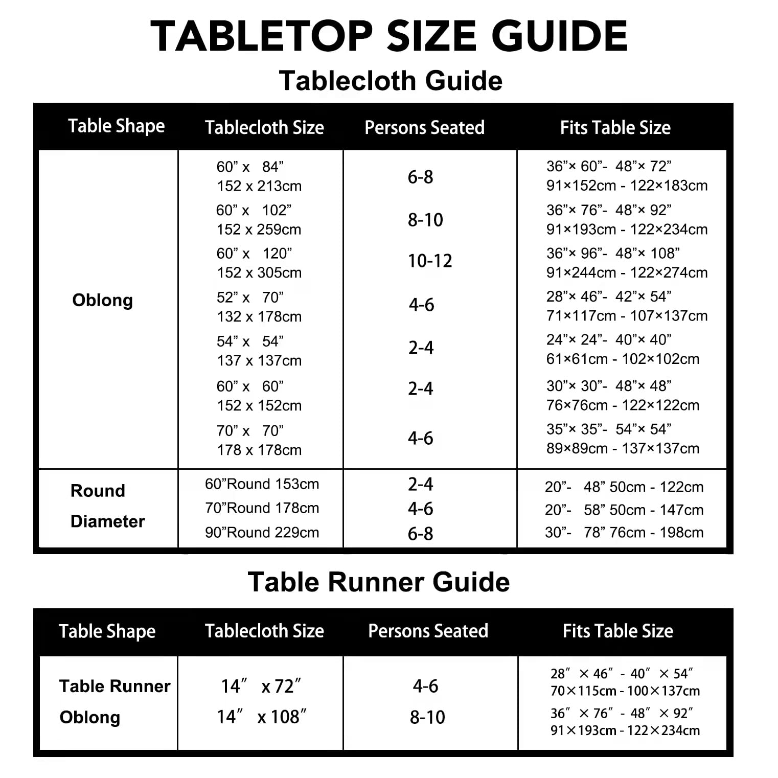 LUSHVIDA folded tablecloth ready for storage showing compactness and convenience