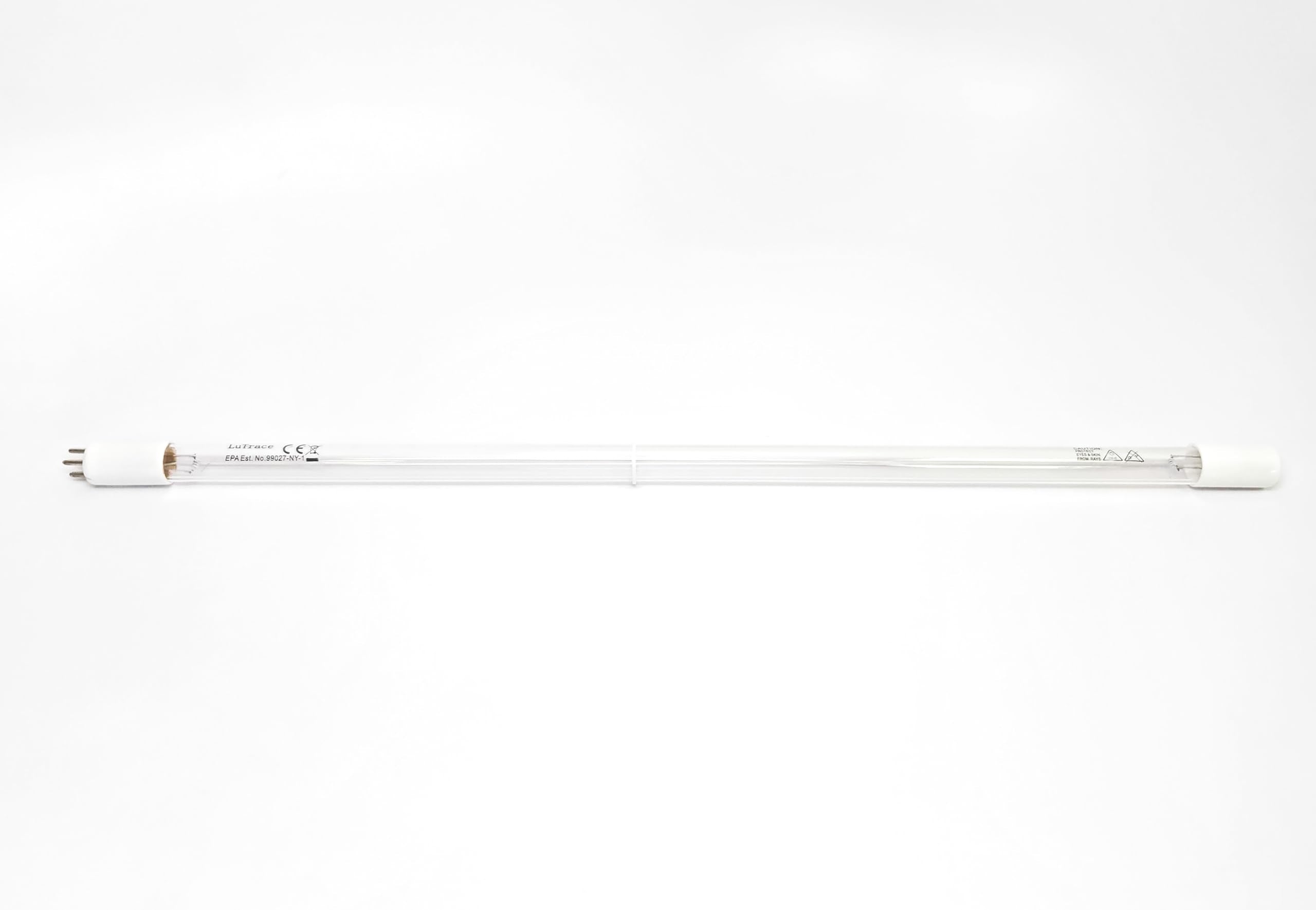 Lutrace lamp installed in a Pond Master clarifier for improved clarity
