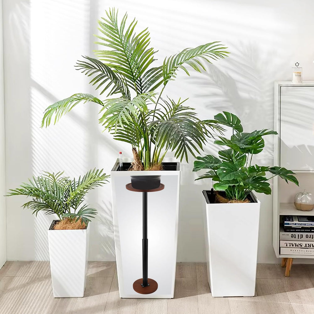 LUTTY riser styled in living room adding height and polish to decor