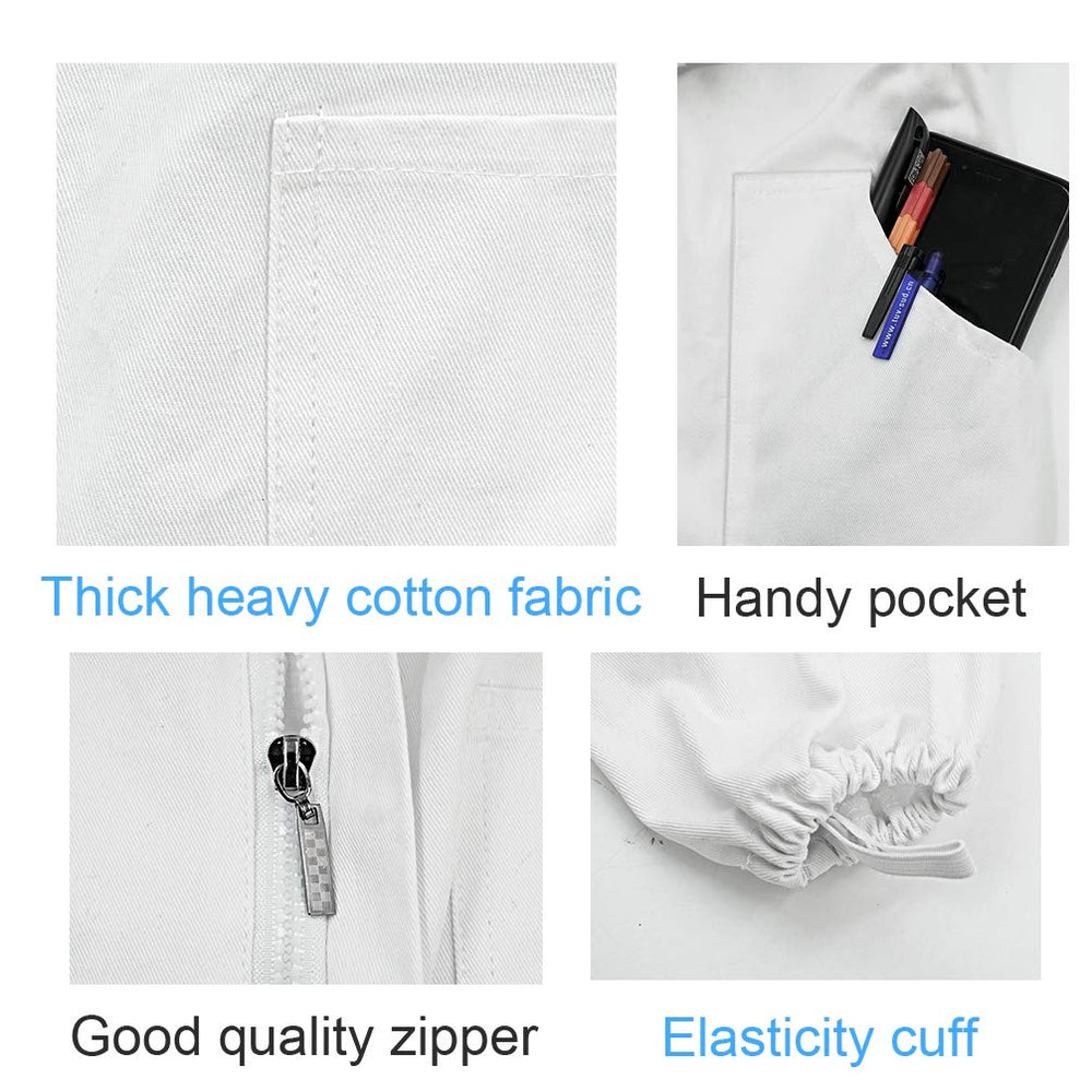 Luwint back view highlighting two rear pockets for tool storage