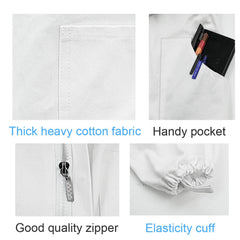 Luwint back view highlighting two rear pockets for tool storage