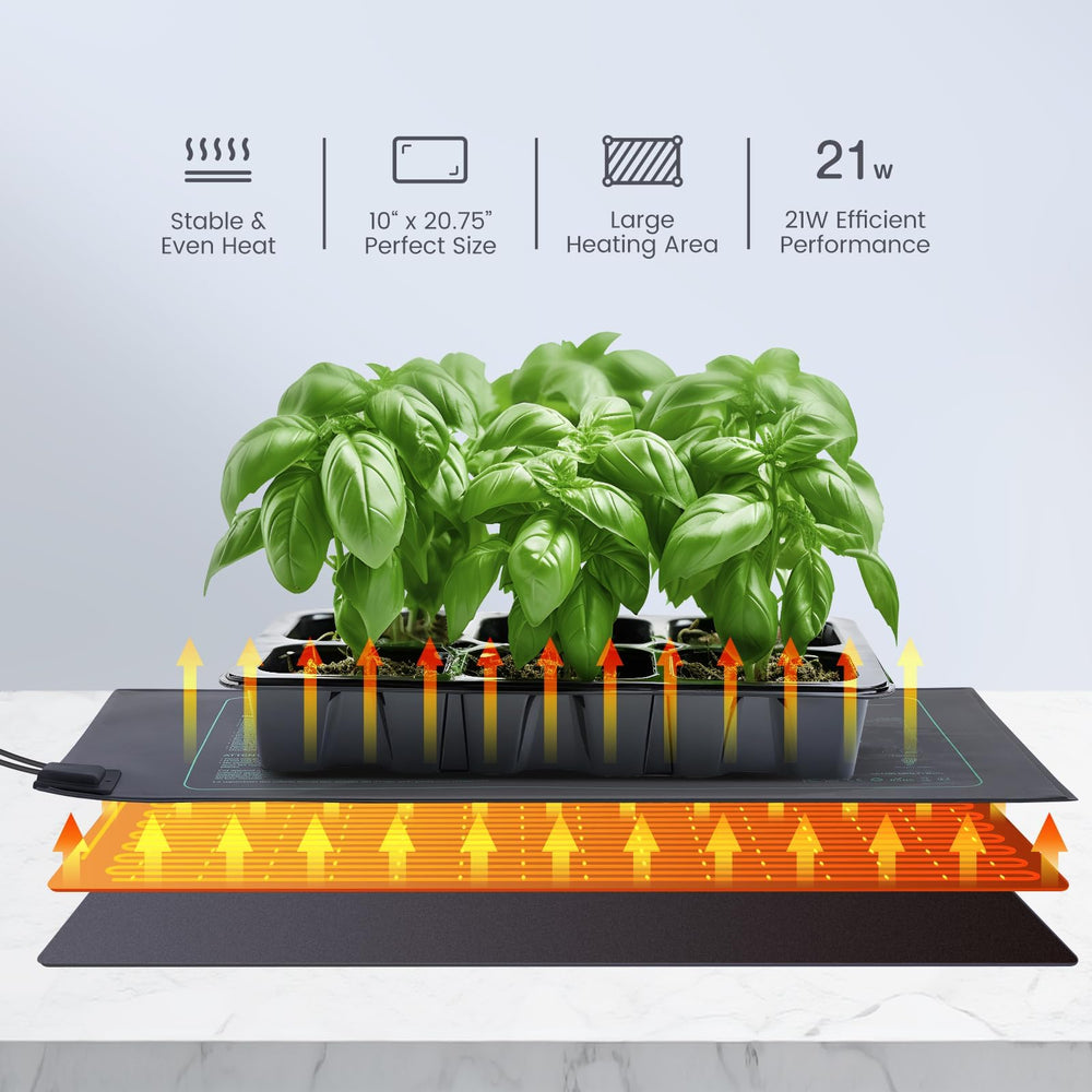 Luxbird mat next to hand for scale illustrating thin, flexible design and practical sizing