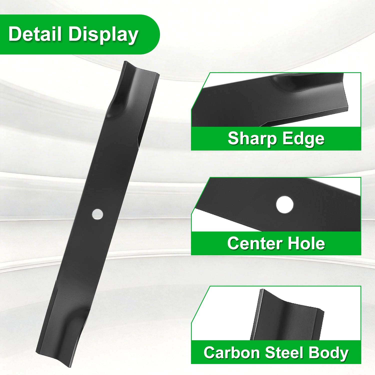 luxlead close-up of blade edge bevel highlighting sharp profile for cleaner cuts