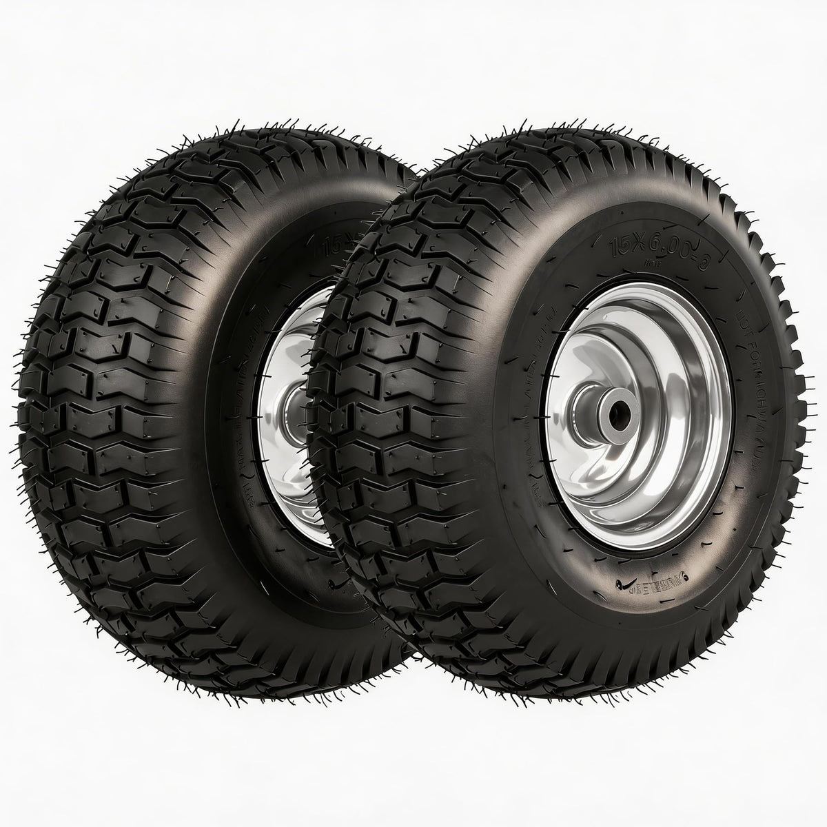 luxlead assembled front view showing full wheel and tire, clear fit confirmation