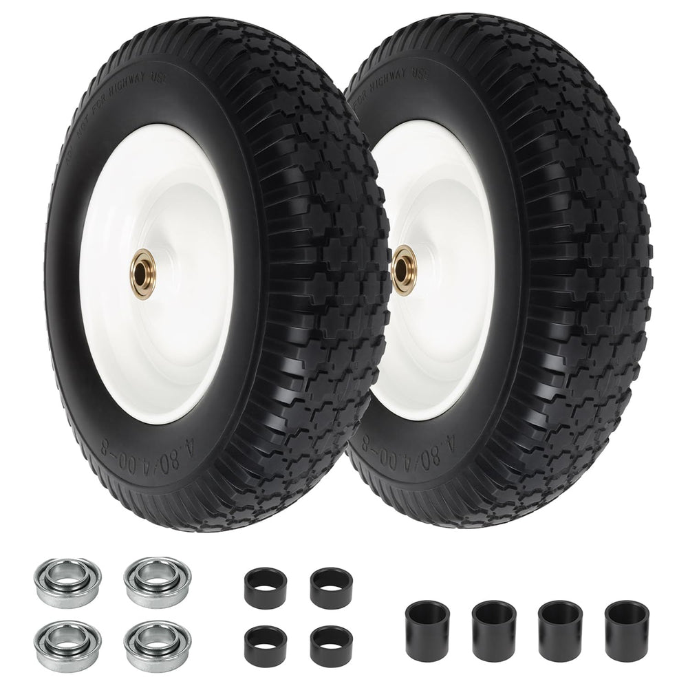luxlead front view of full wheel assembly showing ready-to-install design and durability
