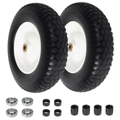 luxlead front view of full wheel assembly showing ready-to-install design and durability