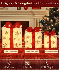 Luxspire snowflake fabric texture emphasizing cozy visual detail benefit