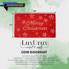 LuxUrux close-up of Merry Christmas script showing festive detail