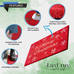 LuxUrux underside view with non-slip backing for secure placement