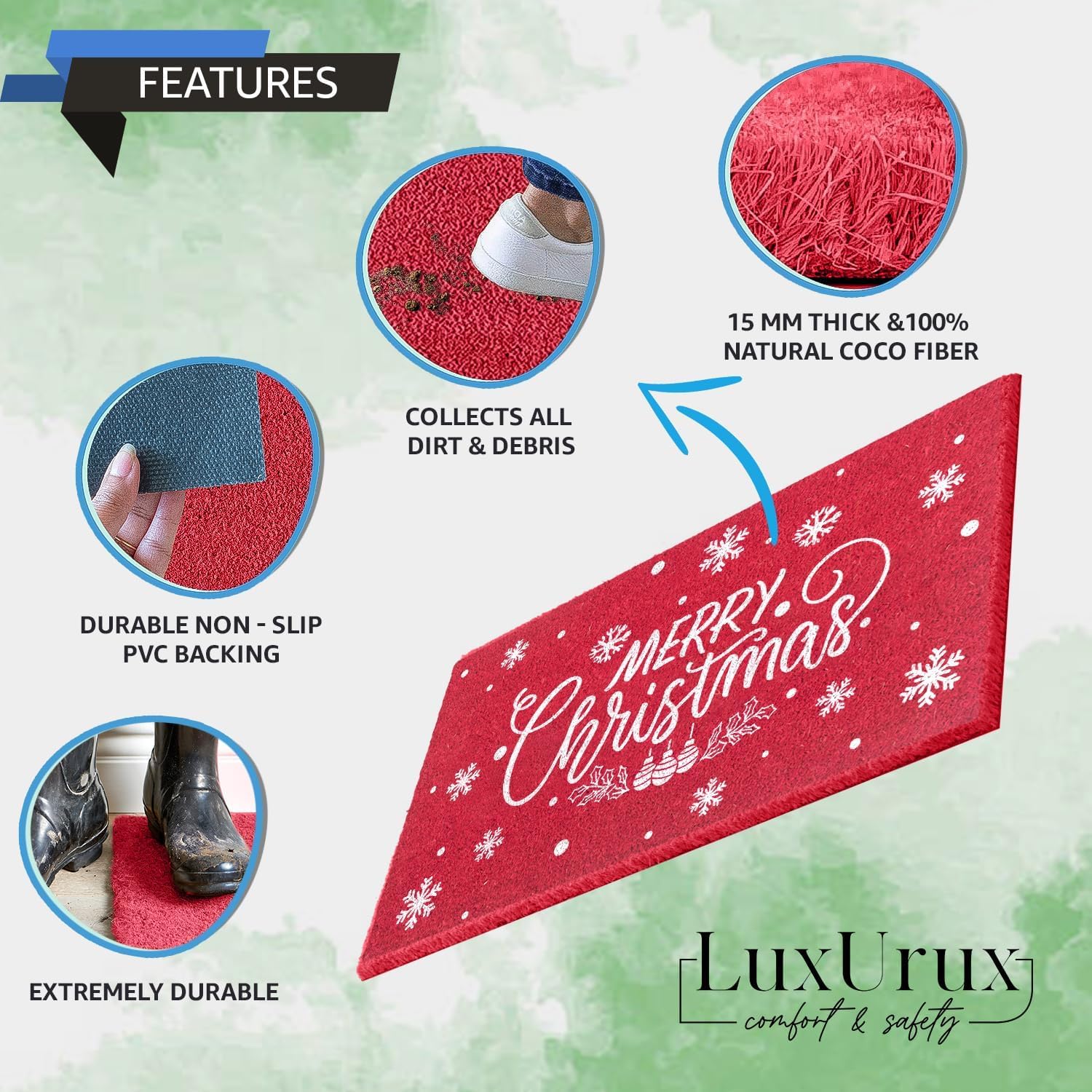 LuxUrux packaging and label showing product information clearly