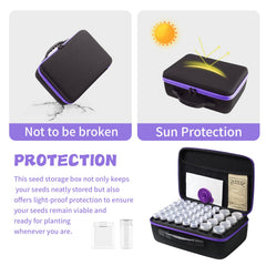 LVKAYCE open case layout with bottles and envelopes organized for easy access