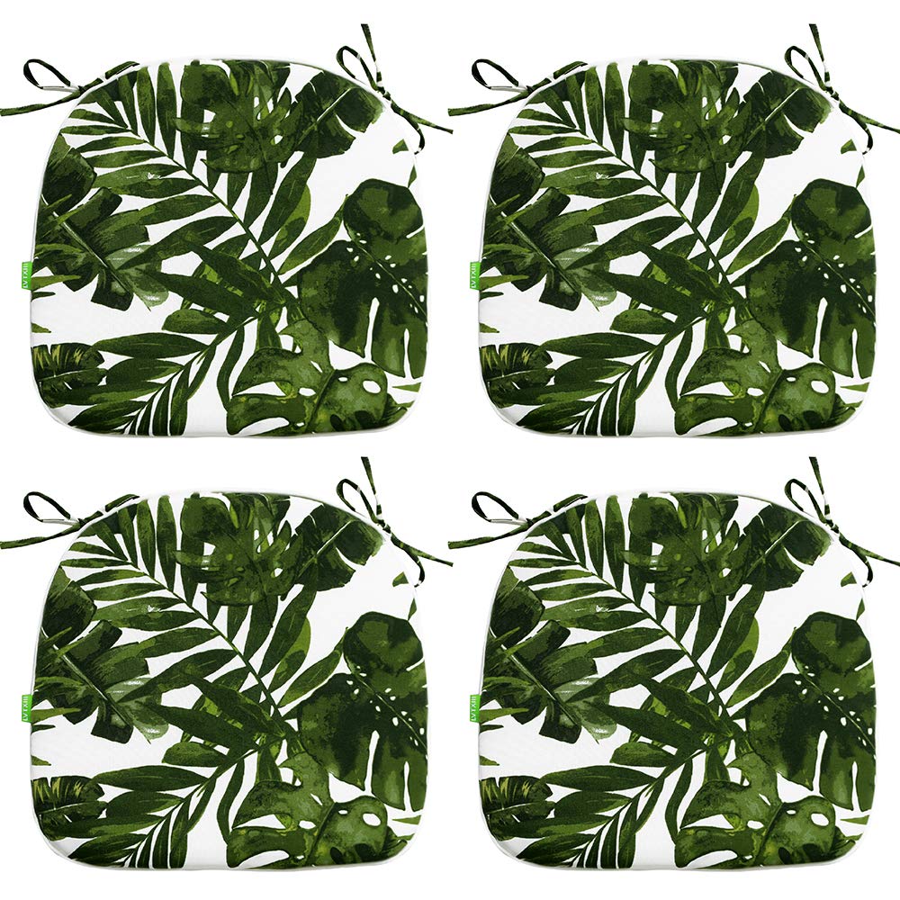 LVTXIII front view of palm green four-pack showing coordinated pattern and color for stylish seating