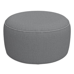 LVTXIII front view of inflated ottoman showing stable footrest benefit