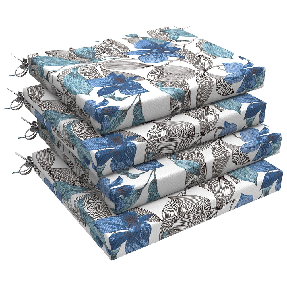 LVTXIII front view pack of four cushions showing neat stacked layout and color benefits