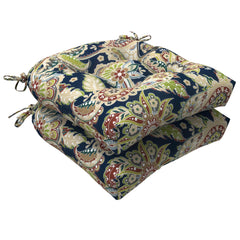 LVTXIII front view of both paisley cushions showing decorative pattern and comfort