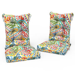 LVTXIII front view paisley multi cushion set showing decorative pattern and comfort