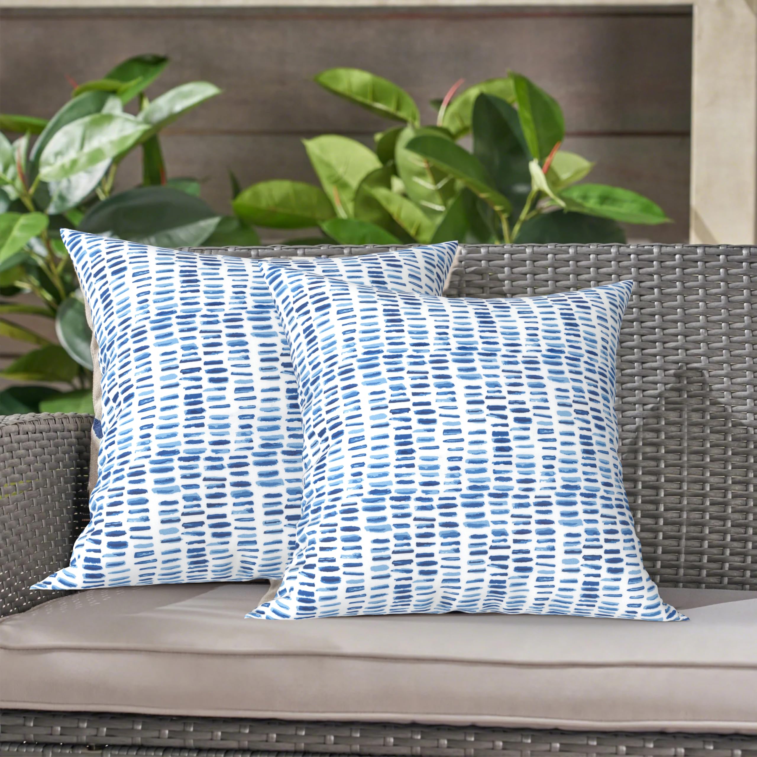 LVTXIII styled on patio furniture adding color and weather-ready design