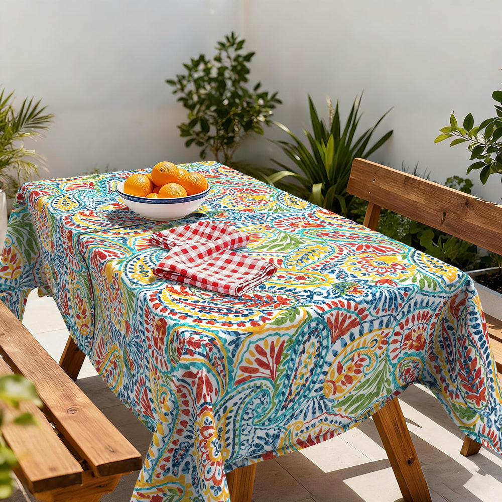 LVTXIII on table full setting showing stylish patio-ready look