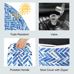 LVTXIII valve and seam detail demonstrating secure inflation