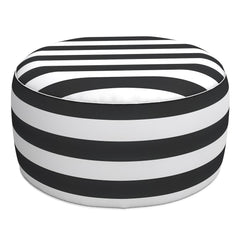 LVTXIII puff inflable frente, asiento resistente para patio