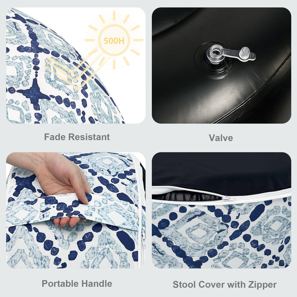 LVTXIII zipper and seam detail highlighting removable cover convenience