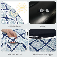 LVTXIII zipper and seam detail highlighting removable cover convenience