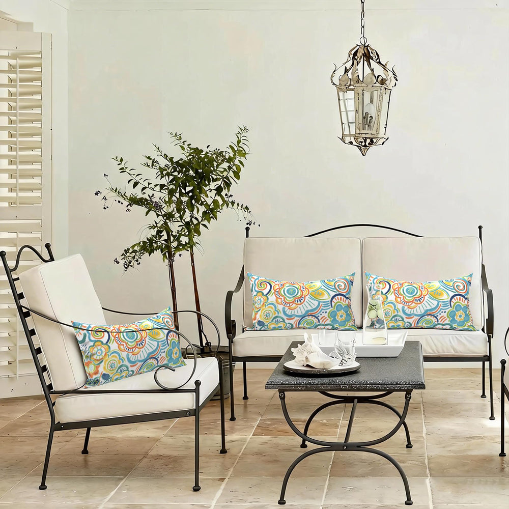 LVTXIII paired pillows stacked to show pack-of-two convenience and coordinated look