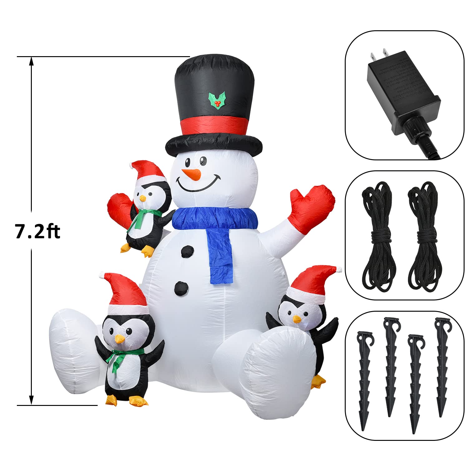 Lvydec inflating with built-in fan for fast easy setup benefit