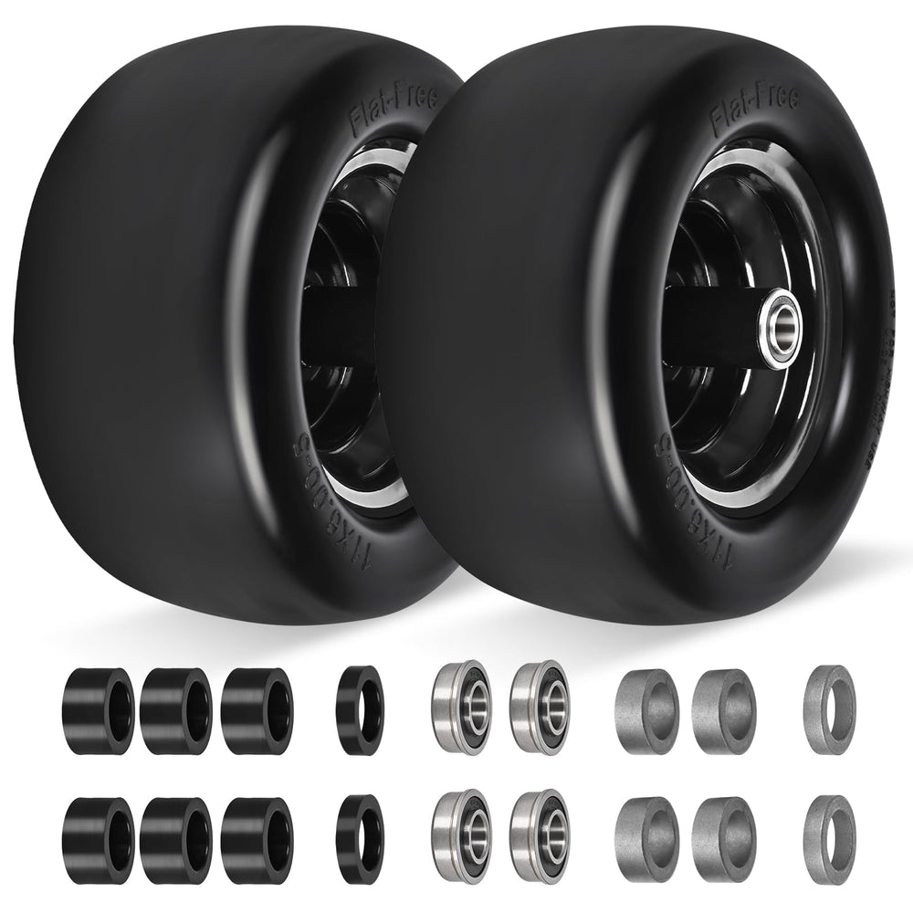 Lwlaboc front view wheel assembly showing clean fit and easy install benefit