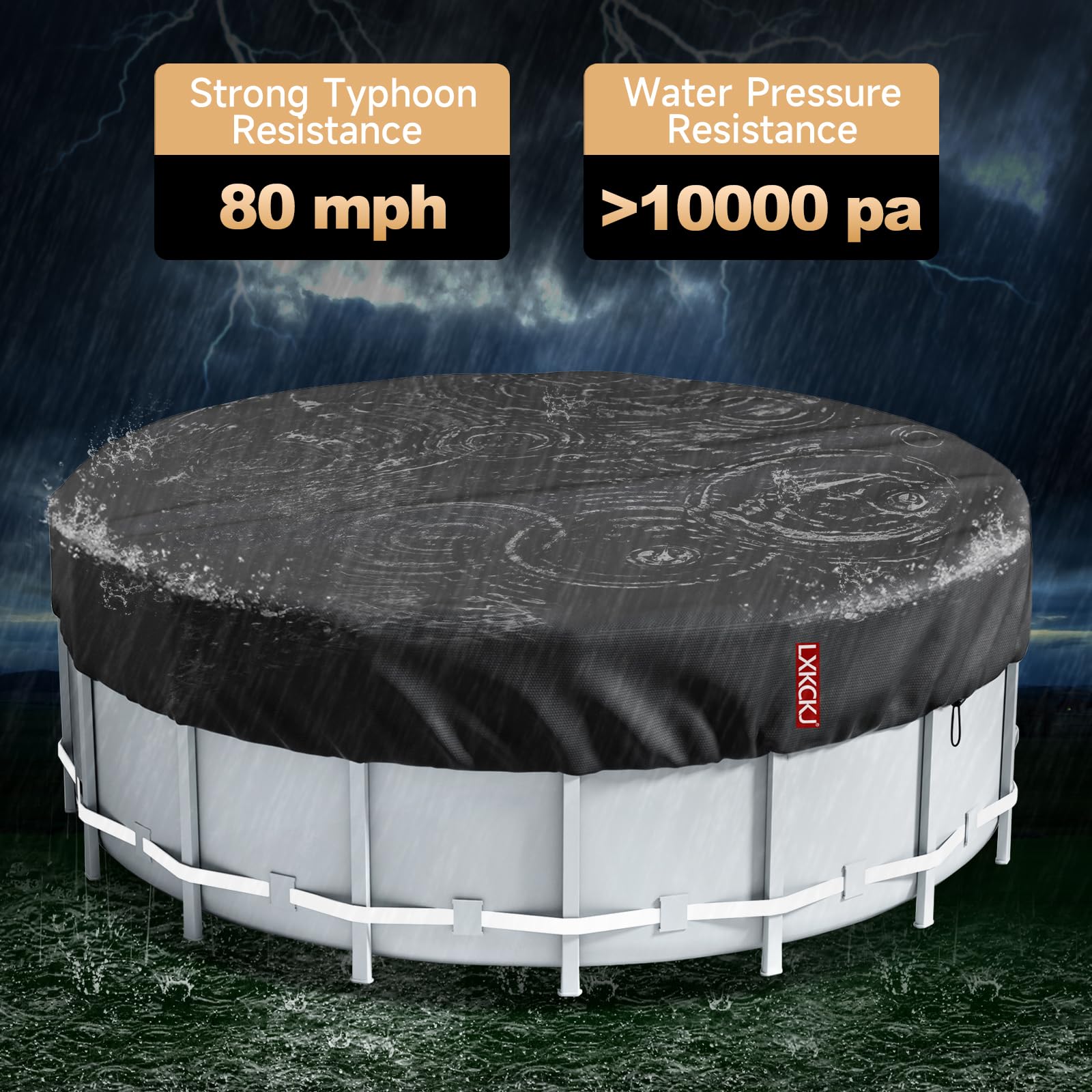 LXKCKJ reinforced edge and stitching detail for longer-lasting protection