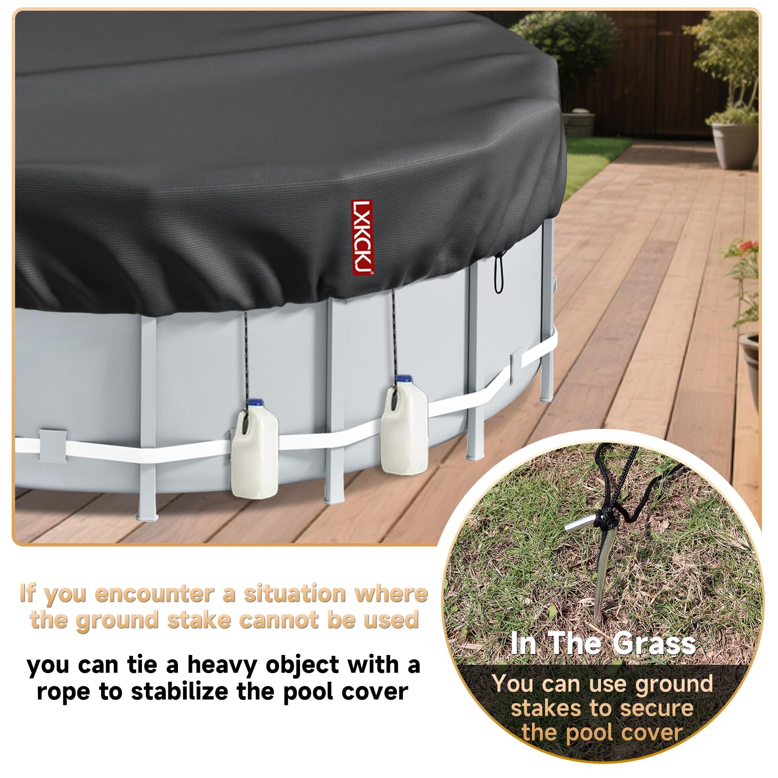 LXKCKJ folded cover compact for storage saving space in garage