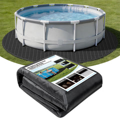 LXKCKJ front packaging showing 15 ft pad protecting pool liner