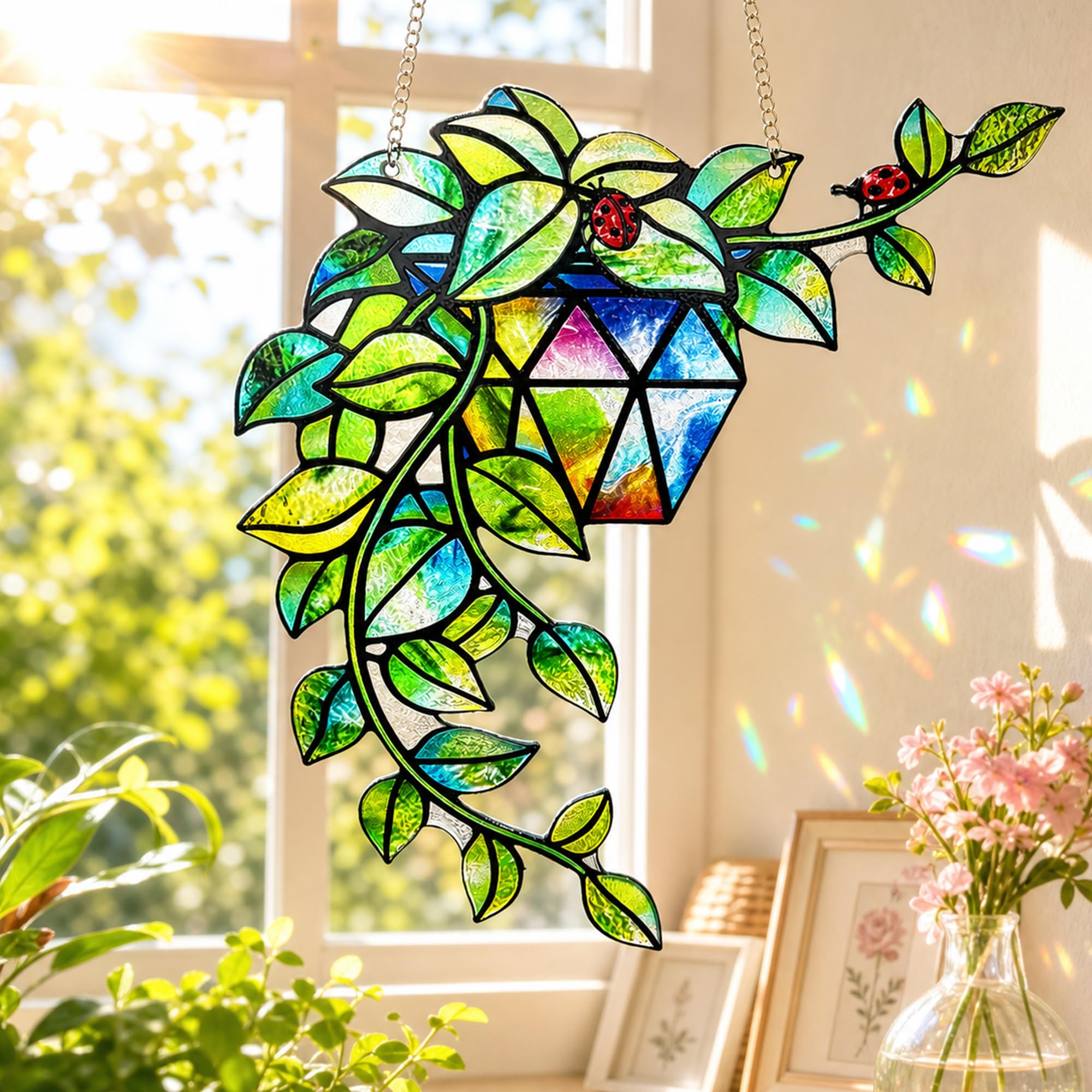 LXTMMRLJQ close-up of UV-printed plant detail benefit: long-lasting vivid imagery