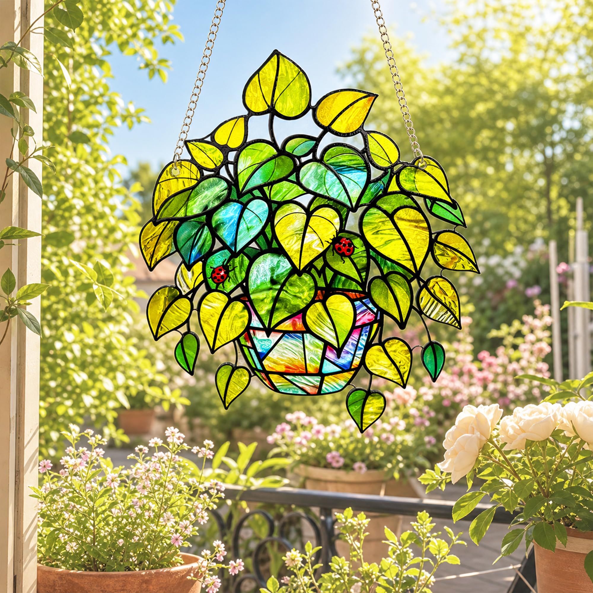 LXTMMRLJQ size scale with hand showing compact dimensions and easy hanging