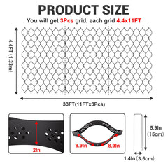 LXVOOEE expanded panel detail highlighting lattice strength for durable surfaces