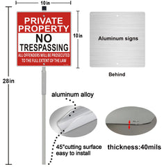 Lxysign close-up reflective surface displaying durable print for visibility