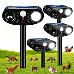 Lycxbfjia front view showing compact repeller protecting yard