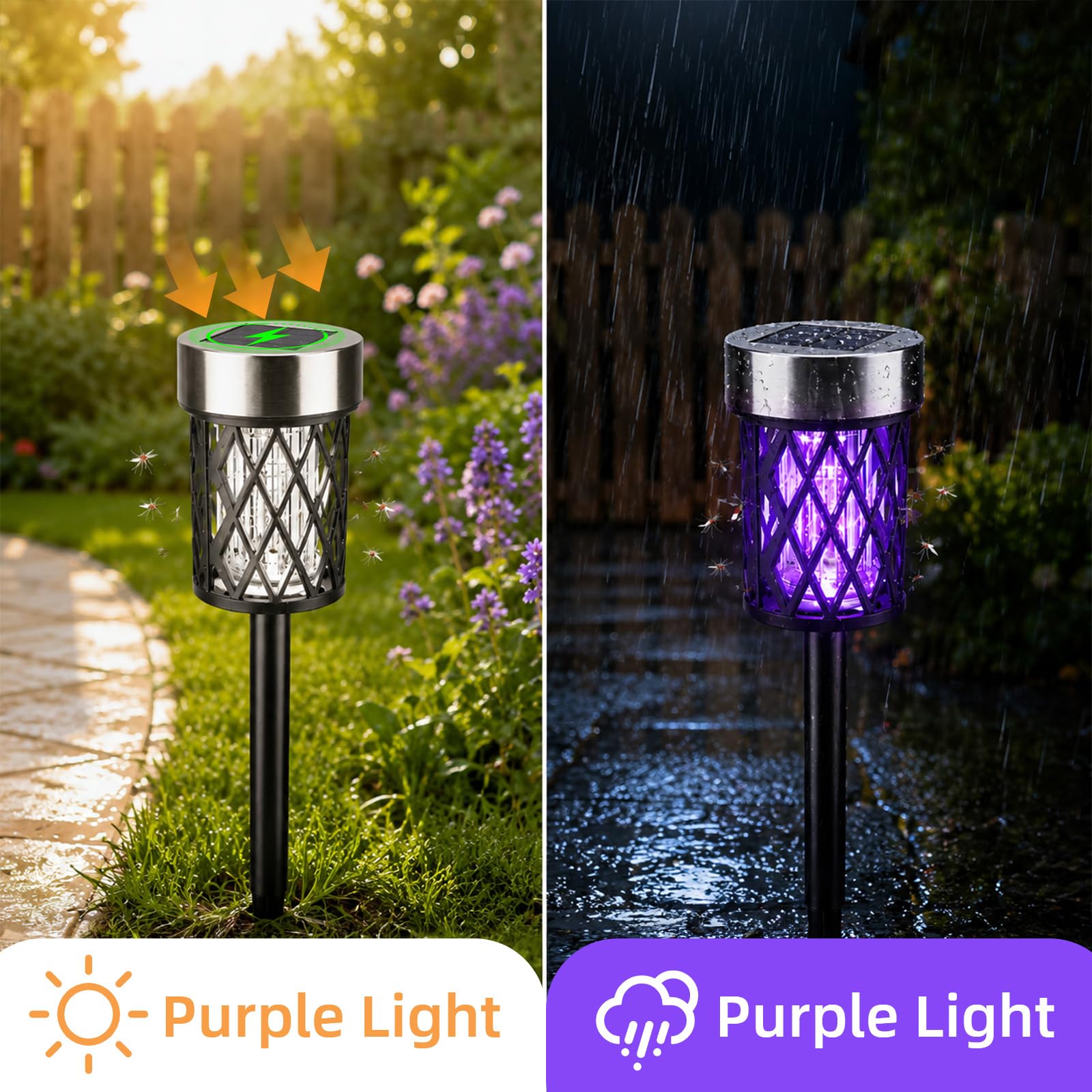 Lycxbfjia in-use patio nighttime scene showing peaceful outdoor space without pests