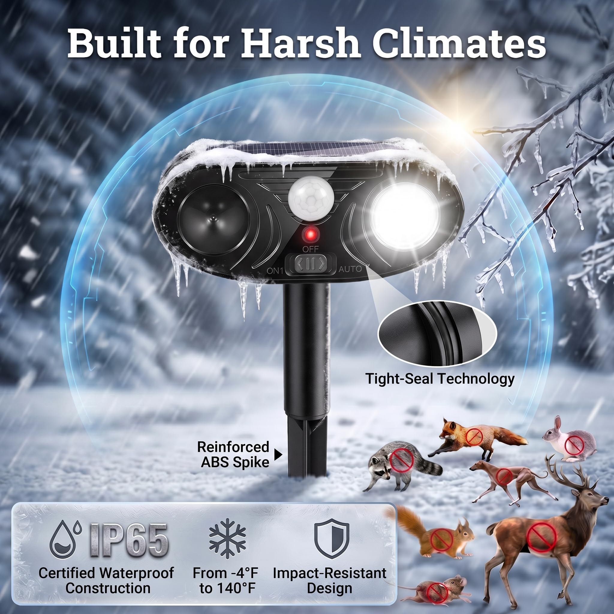 Lycxbfjia weatherproof seal detail for durable outdoor use