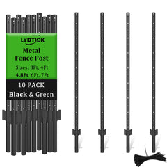 LYDTICK front view of 4.8ft post pack showing clean finish and durability