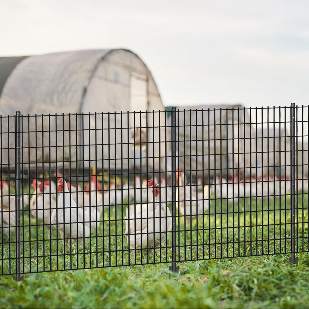 LYDTICK post supporting garden mesh keeping plants protected and contained