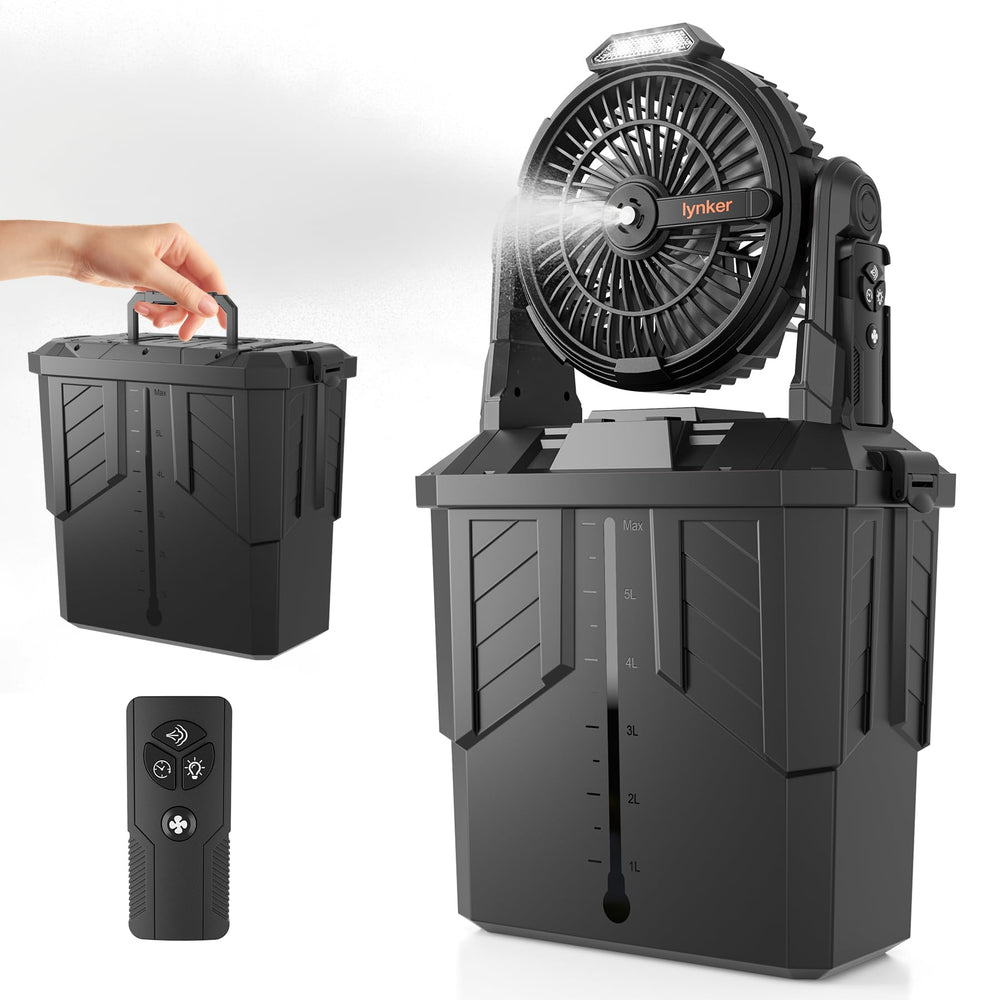 lynker front view with remote showing compact design and easy control