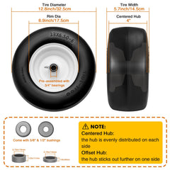 LZONEY side profile highlighting tire width and stable ground contact