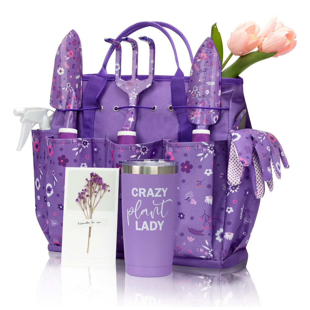 LZPTYYSN floral gift box front view showing organized garden set benefit gifting