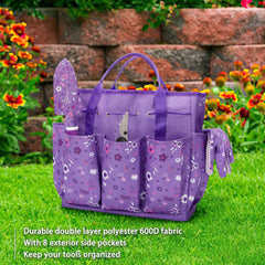 LZPTYYSN garden tote filled with tools for easy transport and storage