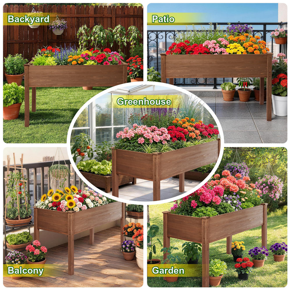 LZRS on patio with plants showing space-saving styling benefit