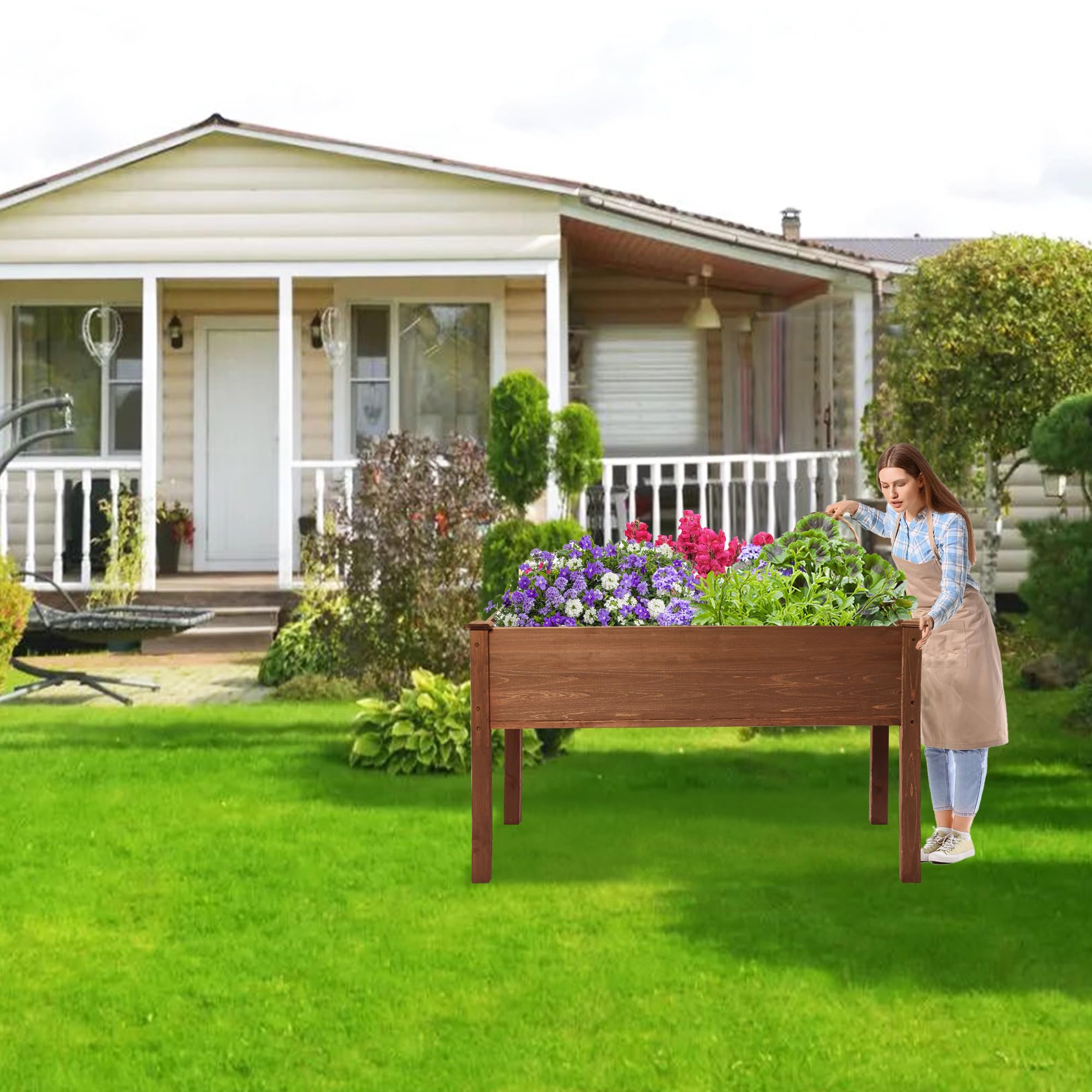 LZRS next to chair showing scale and compact footprint benefit