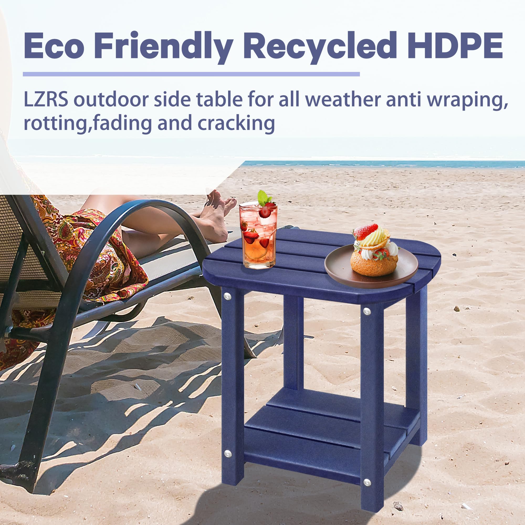 LZRS tabletop with drinks demonstrating sturdy, spill-resistant surface