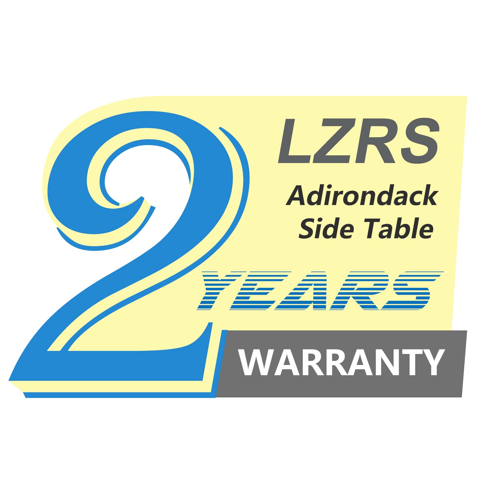 LZRS underside view showing stable base and sturdy construction benefit