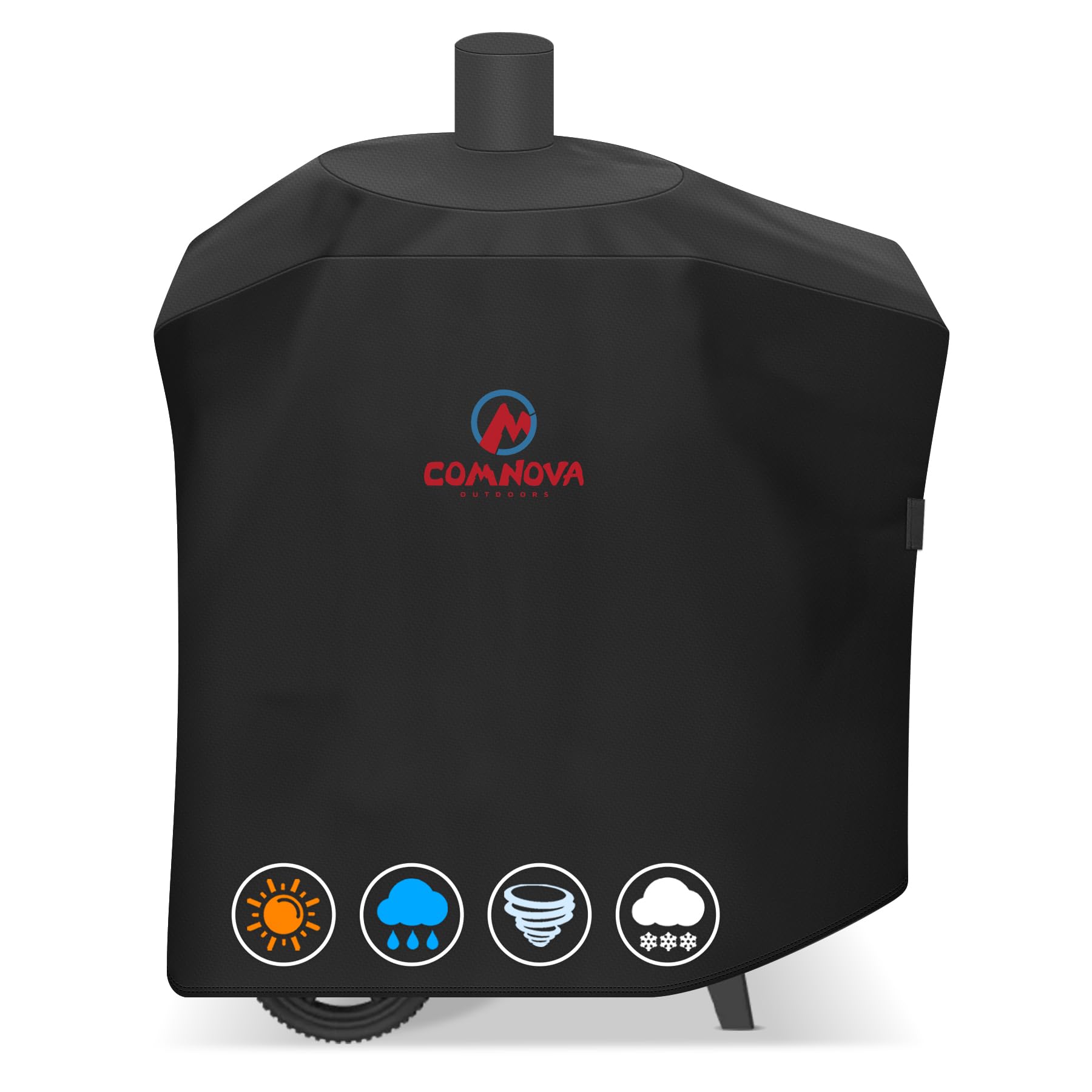 M COMNOVA OUTDOORS front view on Bronco Drum protects grill from weather
